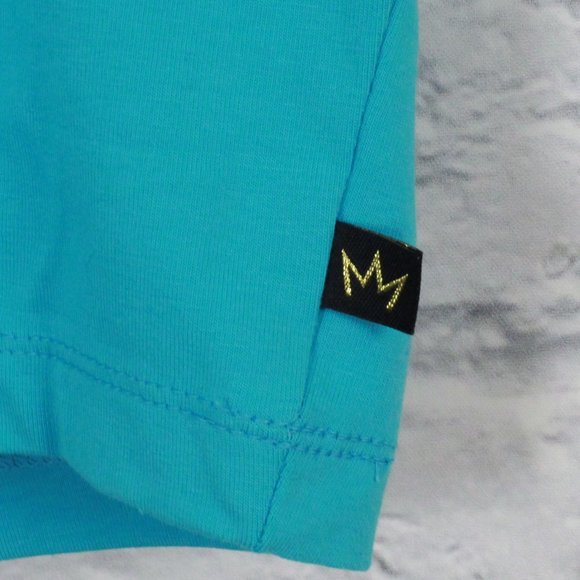 NICKI MINAJ Gold Studded Cropped Top Tee Shirt L - Picture 6 of 10